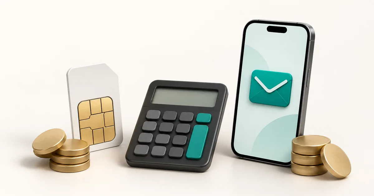 Quanto custa receber SMS com chip físico ou número virtual?